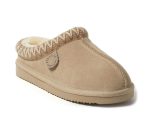 Fireside by Dearfoams Greta Genuine Shearling Clog Slippers