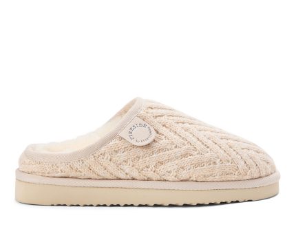 Fireside by Dearfoams Greta Genuine Shearling Clog Slippers