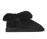 Fireside by Dearfoams Women's Perth Foldover Bootie Slippers