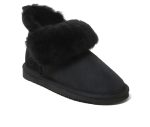 Fireside by Dearfoams Women's Perth Foldover Bootie Slippers