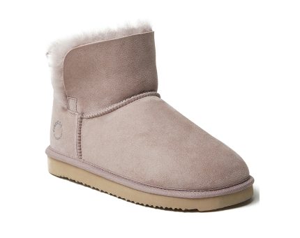 Fireside by Dearfoams Women's Perth Foldover Bootie Slippers