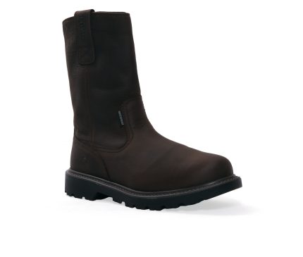 Men's Wolverine 10682 Floorhand Waterproof Plain Toe Work Boots