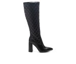 Women's London Rag Quilt Knee High Boots