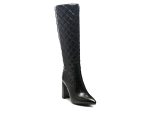 Women's London Rag Quilt Knee High Boots