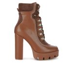 Women's London Rag Yeti Lace Up Heeled Moto Booties