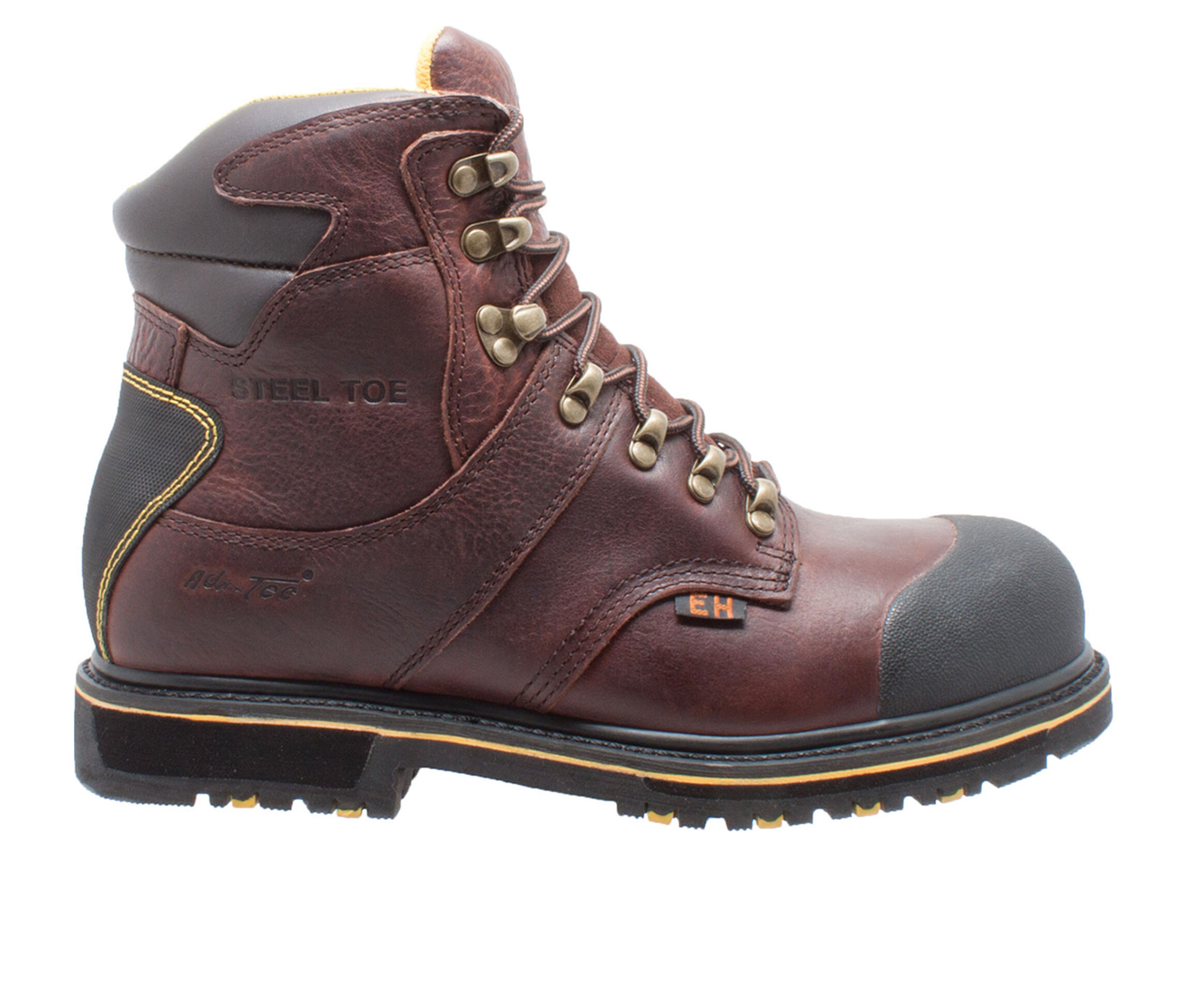 143995_307266_1-1 Men's AdTec 6" Steel Toe Waterproof Work Boots