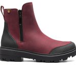 Women's Bogs Footwear Holly Zip Leather Winter Boots