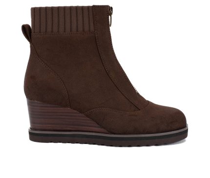 Women's Yellow Box Corado Wedge Booties