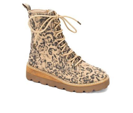 Women's Yellow Box Inez Combat Booties
