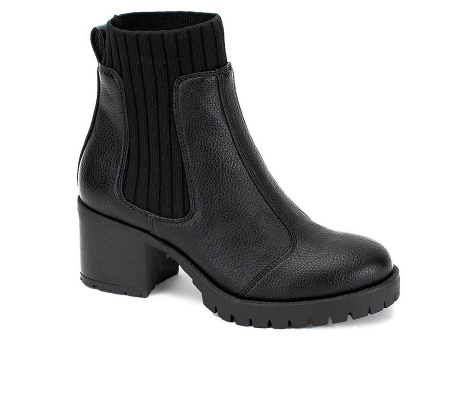 Adults' Yellow Box Taiya Heeled Chelsea Booties