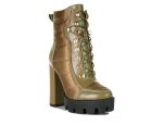 Women's London Rag Scotch Lace Up Heeled Booties