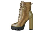Women's London Rag Scotch Lace Up Heeled Booties