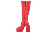 Women's London Rag Fanning Platform Knee High Boots