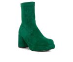 Women's Rag & Co Two Cubes Heeled Booties