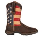 Women's Durango Patriotic Pull On Western Flag Cowboy Boots