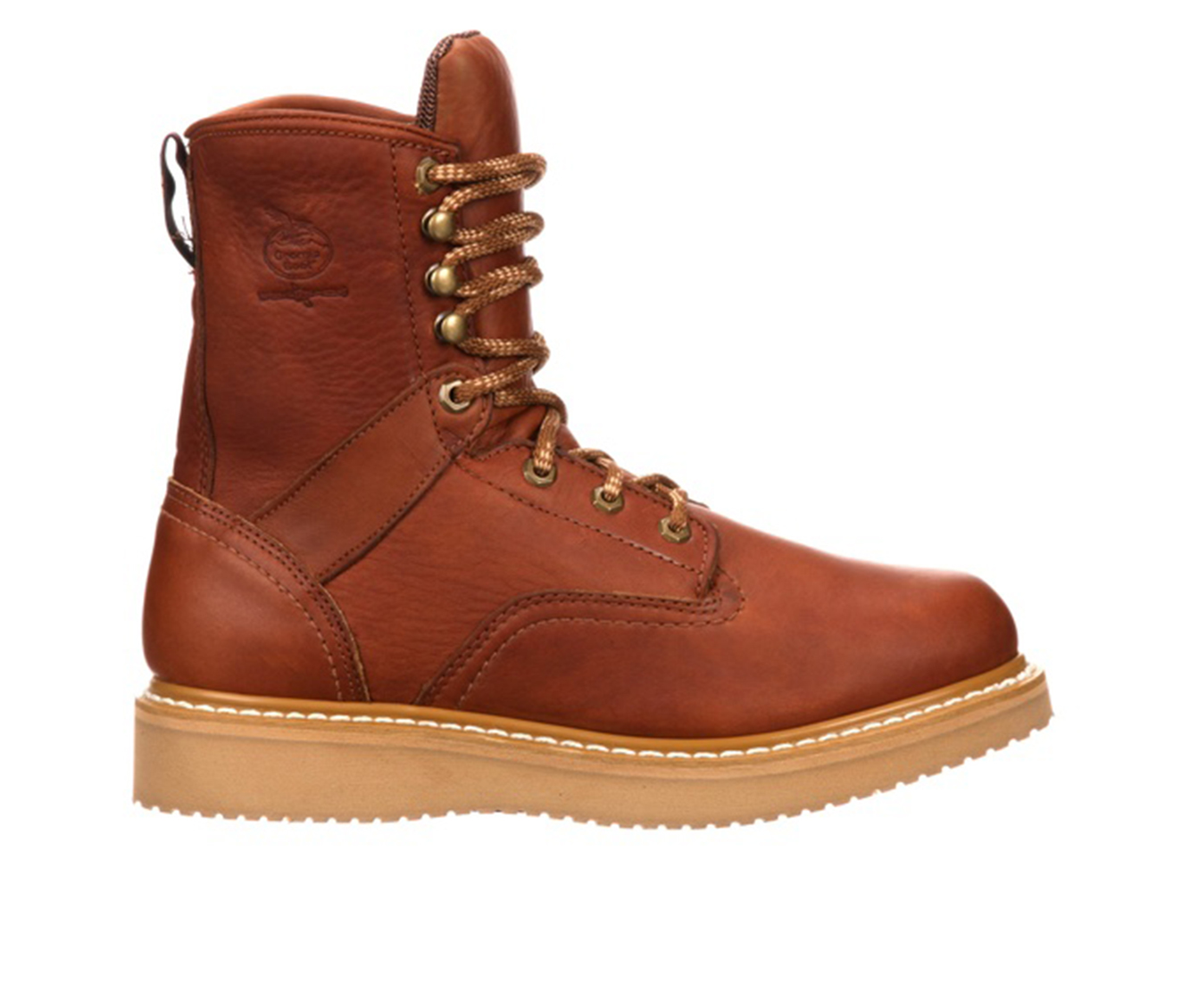 157511_343408_1 Men's Georgia Boot 8" Wedge Work Boots