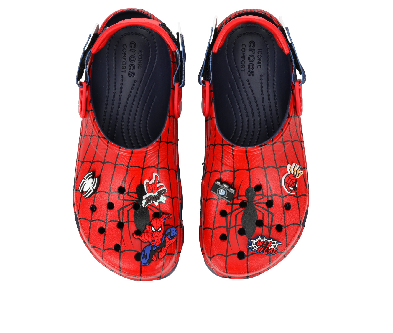 158838_347121_1 Adults' Crocs Spider-Man All Terrain Clogs