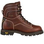 Women's Georgia Boot AMP LT Logger Alloy Toe Waterproof Low Heel Work Boots