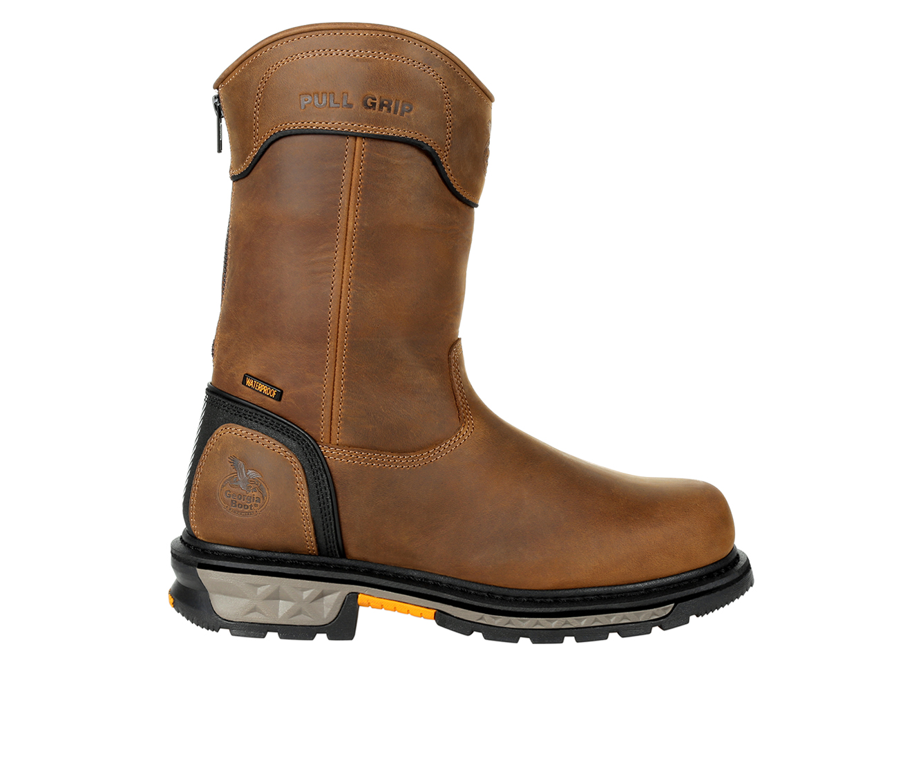 162012_355700_1 Men's Georgia Boot Carbo-Tec LTX Waterproof Composite Toe Pull On Work Boots
