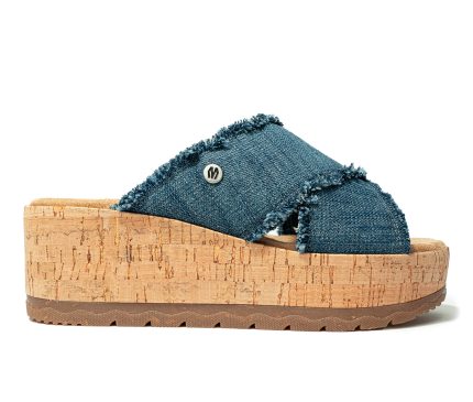 Women's Minnetonka Posey Crossband Wedge Sandals