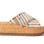 Women's Minnetonka Posey Crossband Wedge Sandals