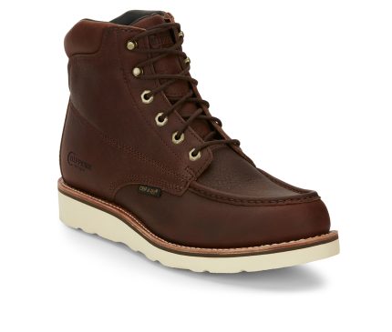 Men's Chippewa Boots Edge Walker 6" Waterproof Lace Up Work Boots