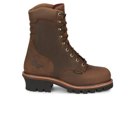 Men's Chippewa Boots Super Dna 9" Steel Toe Waterproof Insulated Work Boots