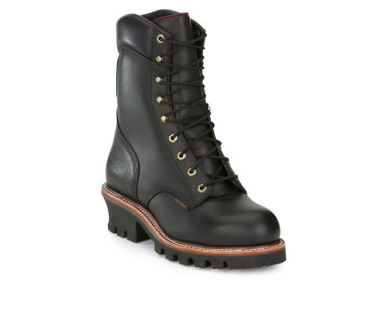 Men's Chippewa Boots Super Dna 9" Steel Toe Waterproof Insulated Work Boots