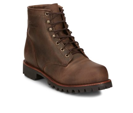 Men's Chippewa Boots Classic 2.0 6" Steel Toe Lace Up Work Boots