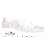 Girls' Skechers Street Little Kid & Big Kid Uno Gen1 Disco Rave Lace-Up Sneakers