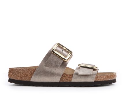 Women's Birkenstock Sydney Luxe Buckle Footbed Sandals