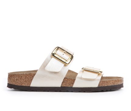 Women's Birkenstock Sydney Luxe Buckle Footbed Sandals