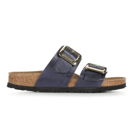 Women's Birkenstock Sydney Luxe Buckle Footbed Sandals