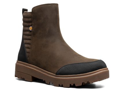 Bogs Footwear Holly Zip Leather II Rain Boots