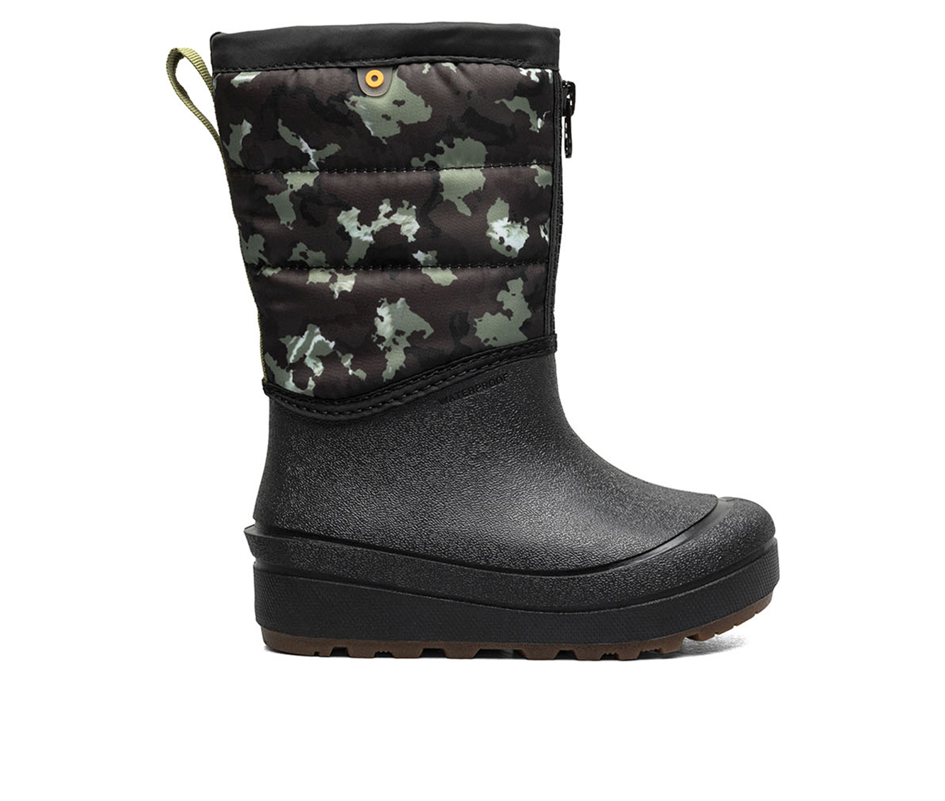 177124_389700_1 Bogs Footwear Snow Shell Zip Camo Winter Boots