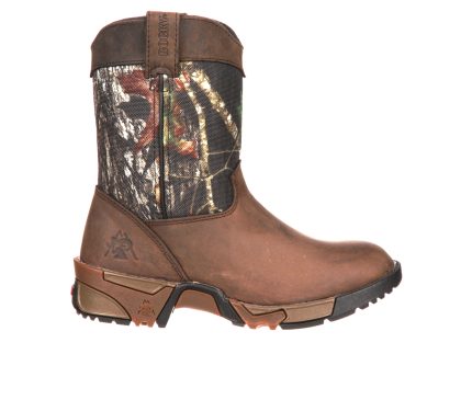 Boys' Rocky Little Kid & Big Kid Aztec Wellington Outdoor Boots