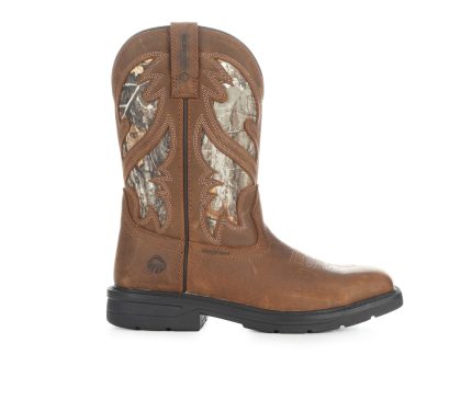Men's Wolverine Rancher Level Camo Work Boots