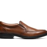 Men's Nunn Bush Jarvis Moc Toe Slip On Dress Shoes