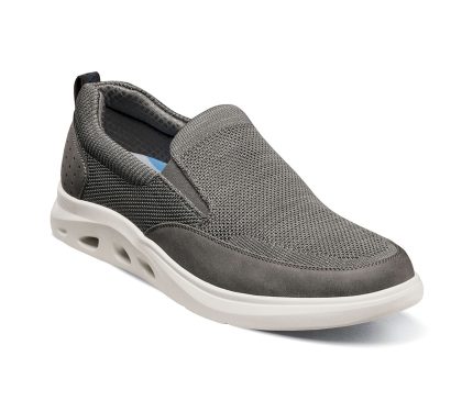 Men's Nunn Bush Ponte Knit Moc Toe Slip On Sneakers