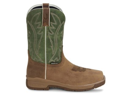 Men's Justin Boots Nitread 11" Ct H20 Cowboy Boots