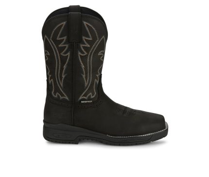 Men's Justin Boots Nitread 11" Ct H20 Cowboy Boots