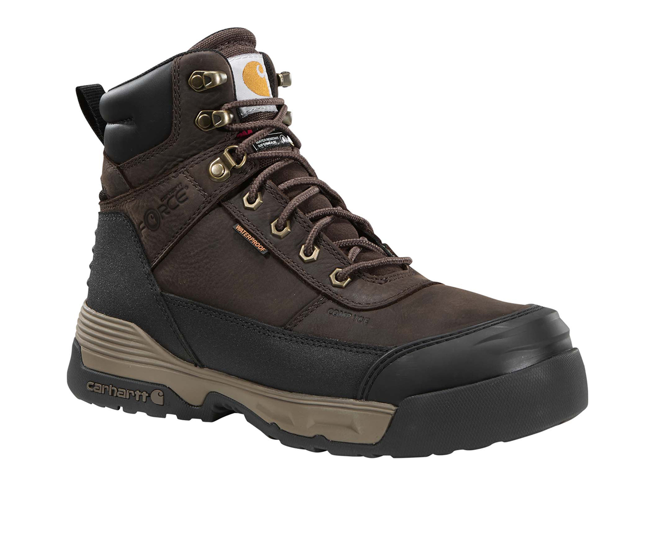 Men's Carhartt Force HD 6" Waterproof Insulated Insulated Boots