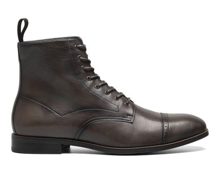 Men's Stacy Adams Henry Cap Toe Lace Boot Dress Shoes