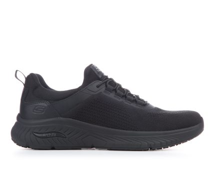 Men's Skechers Work Arch Fit Crosser - Rowynn Slip-Resistant Shoes