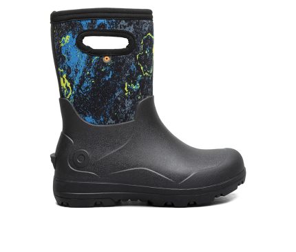 Kids' Bogs Footwear Little Kid & Big Kid Seamless Acid Camo Rain Boots
