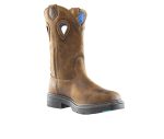 Men's STEEL BLUE Blue Heeler Met Work Boots