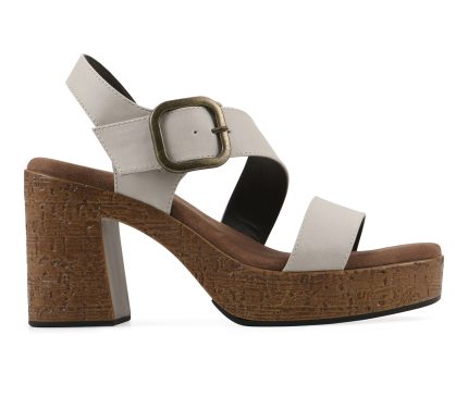 Women's White Mountain Barb Platform Sandals