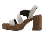 Women's White Mountain Barb Platform Sandals