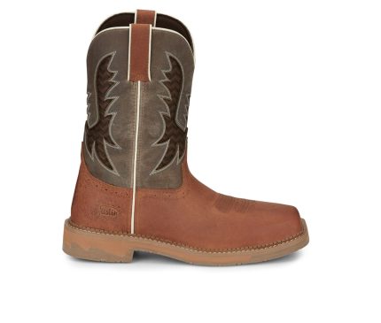 Men's Justin Boots Bolt Soft Toe Cowboy Boots