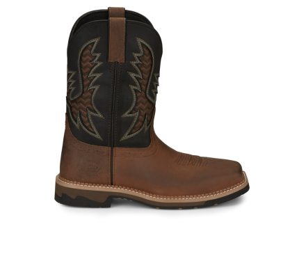 Men's Justin Boots Bolt Soft Toe Cowboy Boots